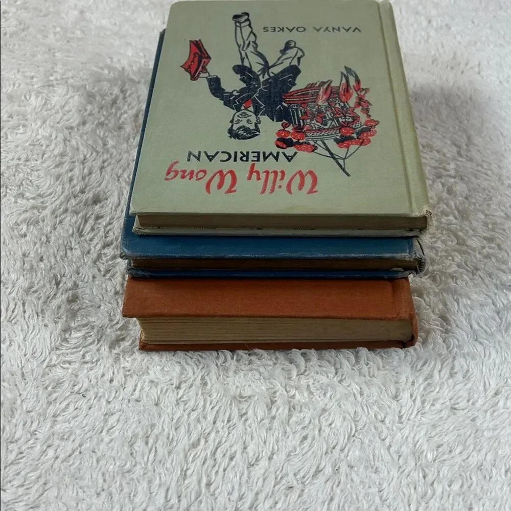 Vintage Book Lot - Willy‎ Wong American, Peony, Marie Antoinette